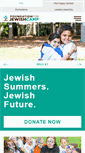 Mobile Screenshot of jewishcamp.org